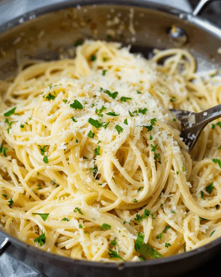 Garlic Parmesan Pasta (One Pot!)