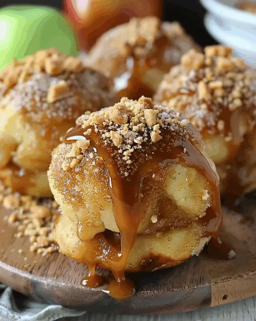 Caramel Apple Pie Bombs