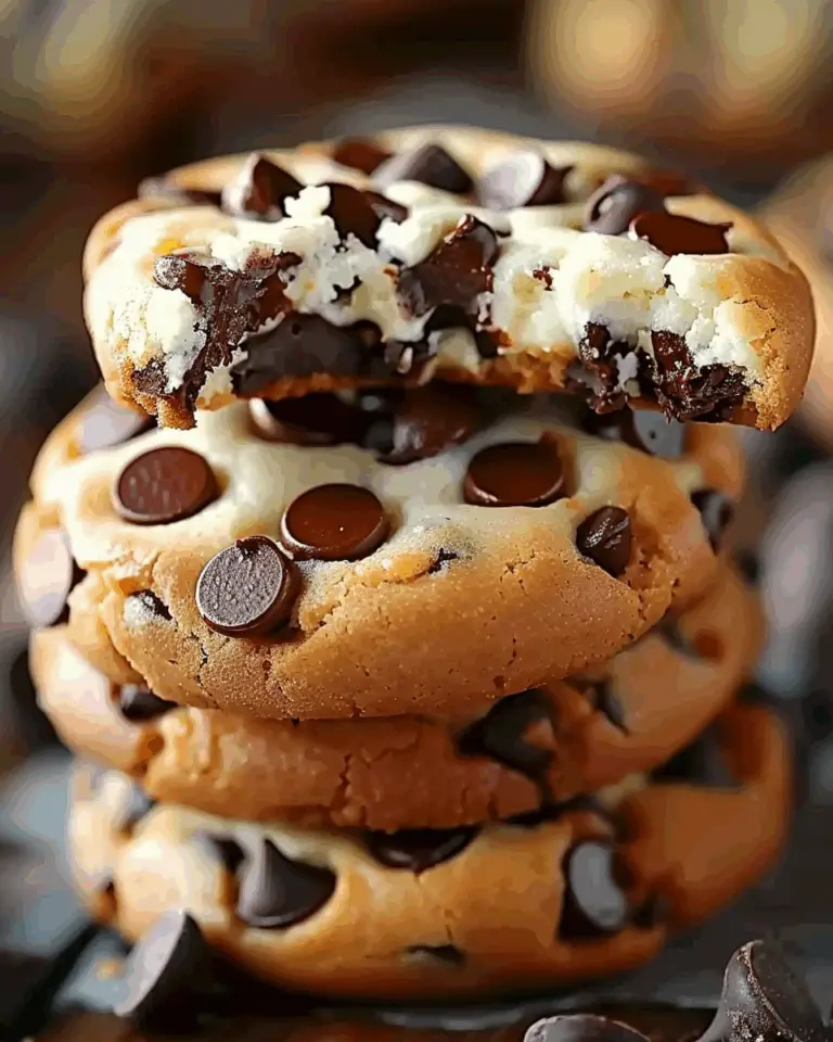 Chocolate Chip Cheesecake Cookies