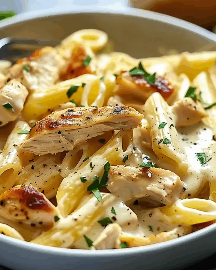 Indulgent Chicken Pasta in a Silky Cream Sauce