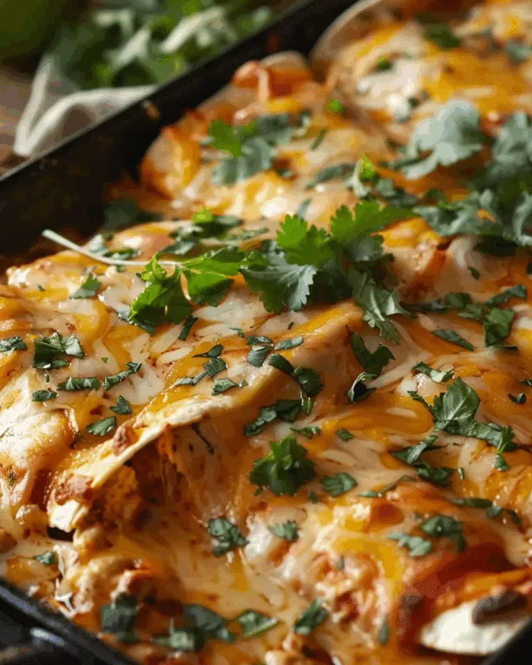 Low Carb Chicken Enchiladas