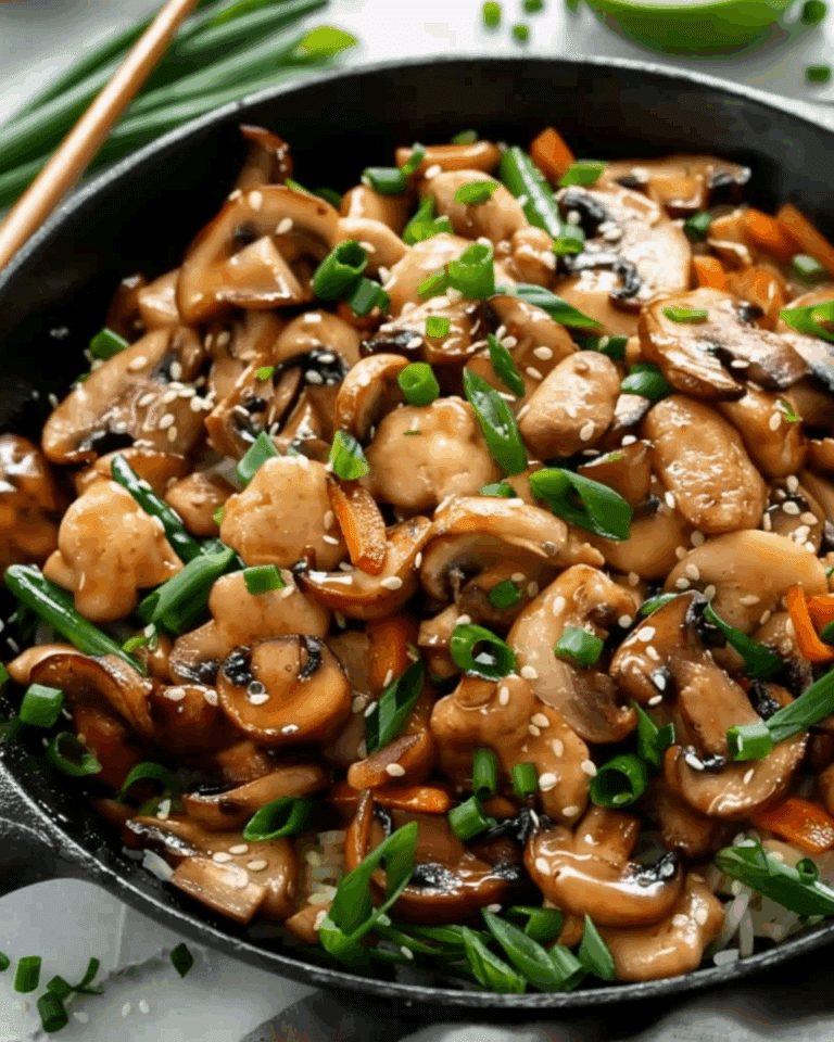 Simple Moo Goo Gai Pan