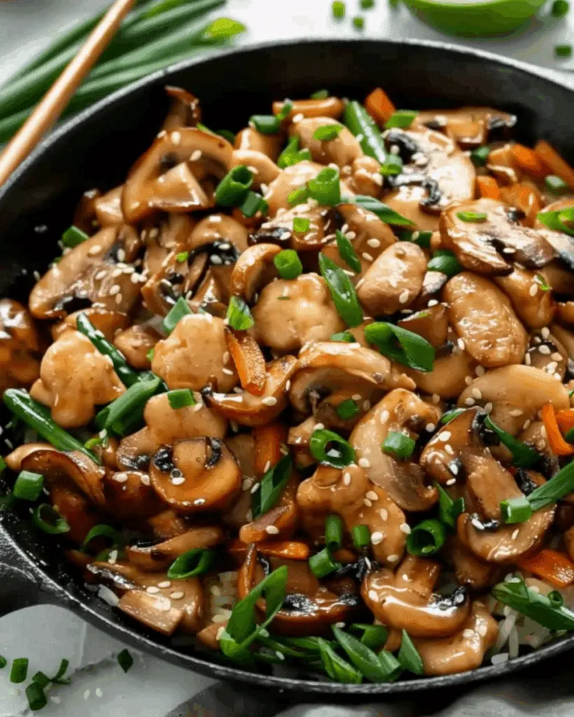 Simple Moo Goo Gai Pan