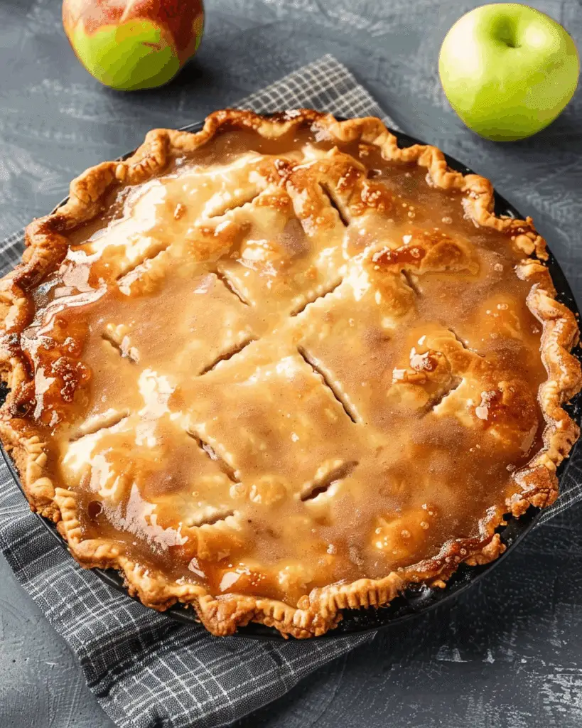 Mom’s Flat Apple Pie