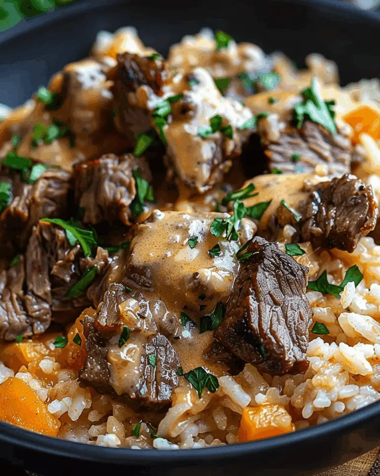 Cheesy Steak & Rice