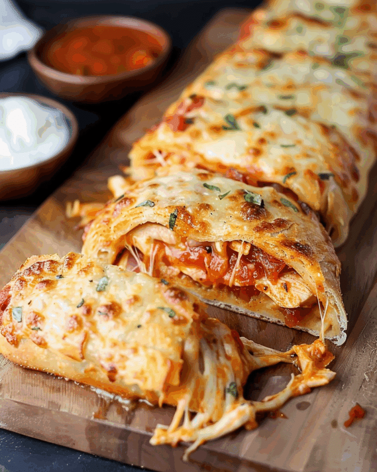Chicken Parmesan Calzone Recipe