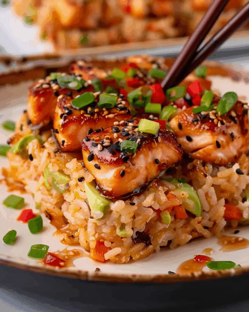 Salmon Crispy Rice