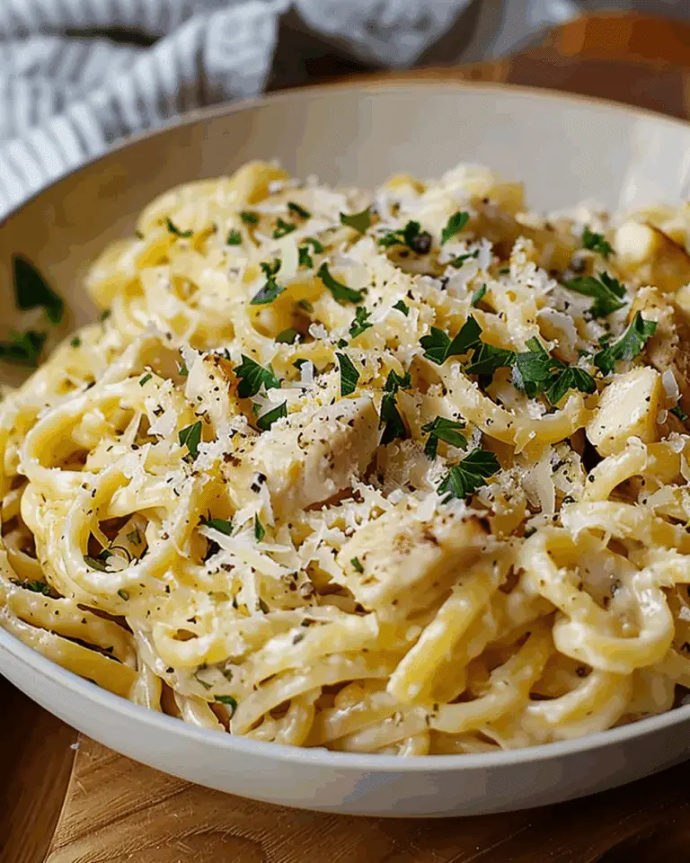 Creamy Garlic Parmesan Pasta