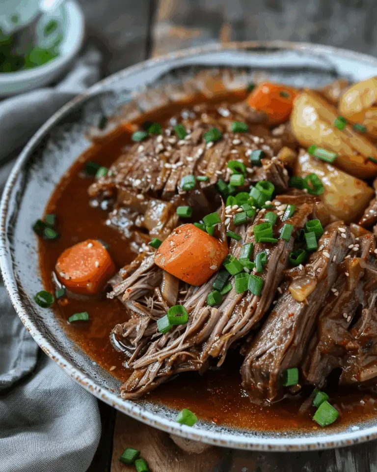 Korean Style Pot Roast