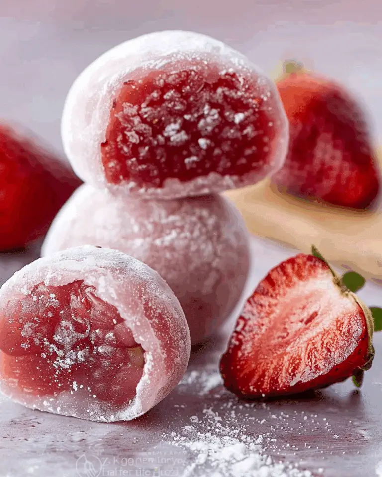 Strawberry Mochi