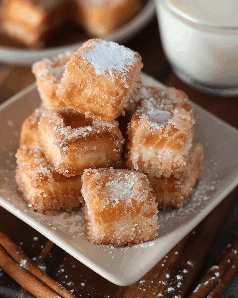 Tasty Angel Cake Churro Bites