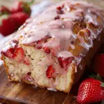Glazed Strawberry Bread