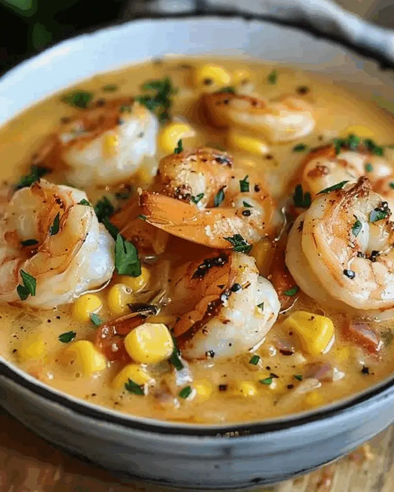 New Orleans Shrimp and Corn Bisque