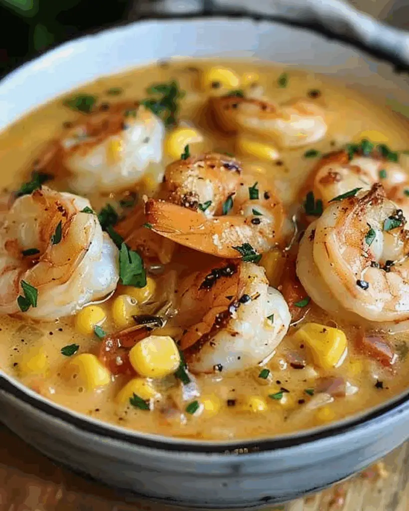 New Orleans Shrimp and Corn Bisque