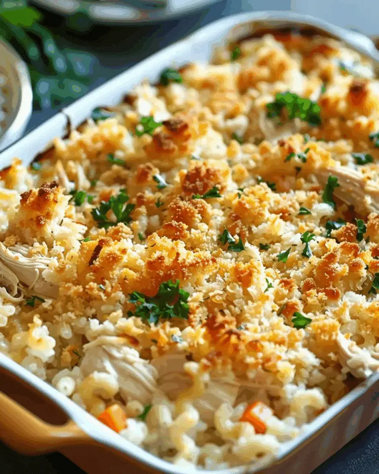 Chicken Rice-a-Roni Casserole