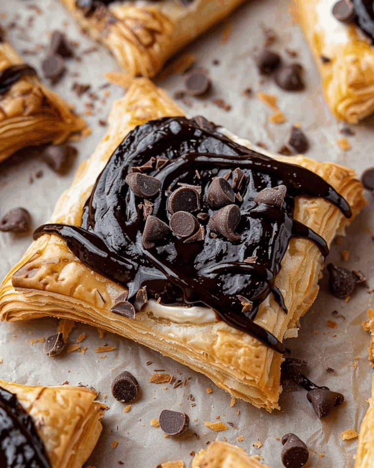 Chocolate Cream Cheese Danish