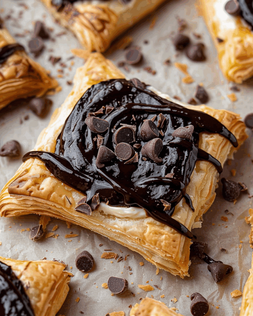 Chocolate Cream Cheese Danish