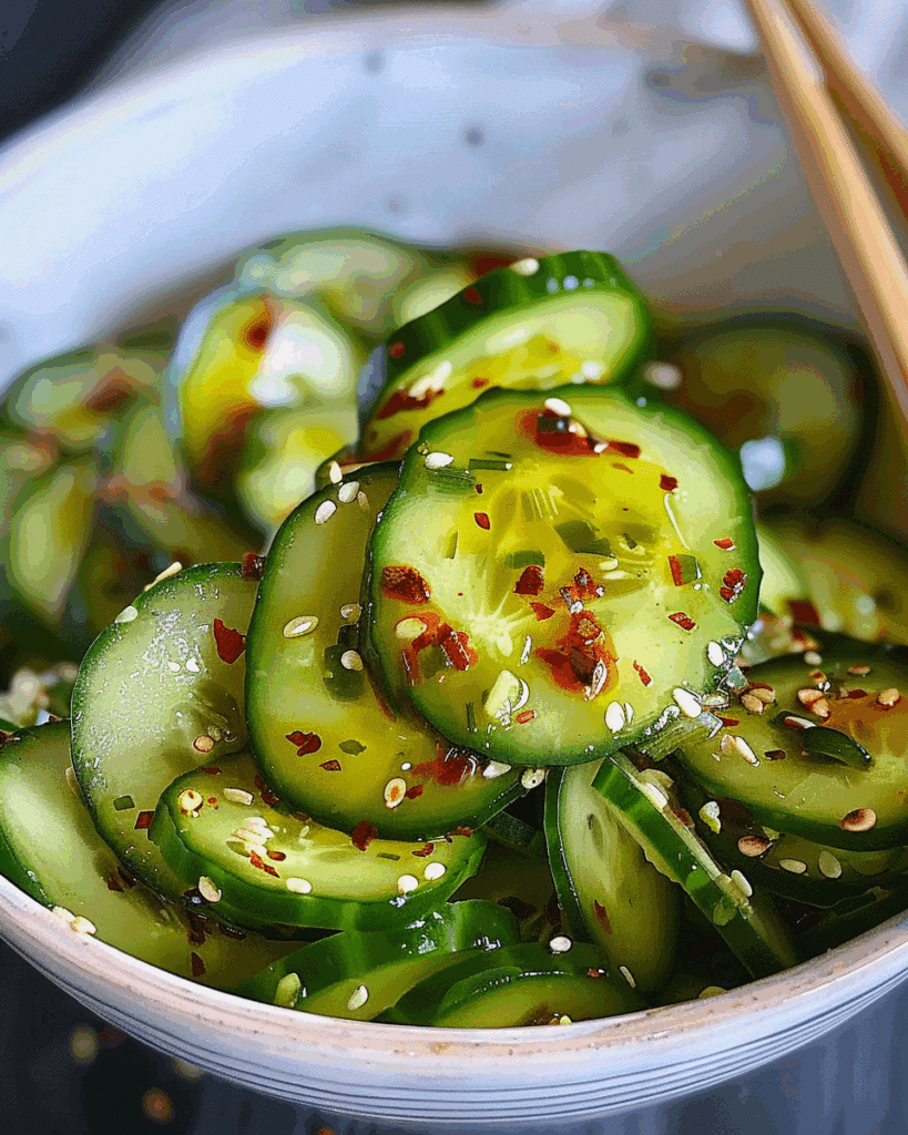 Easy Asian Cucumber Salad