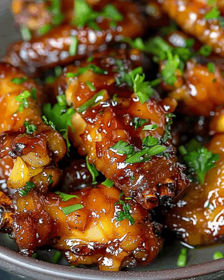 Brown Sugar Pineapple Wings