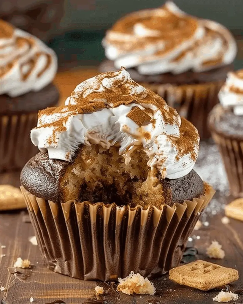 Hershey’s S’mores Cupcakes