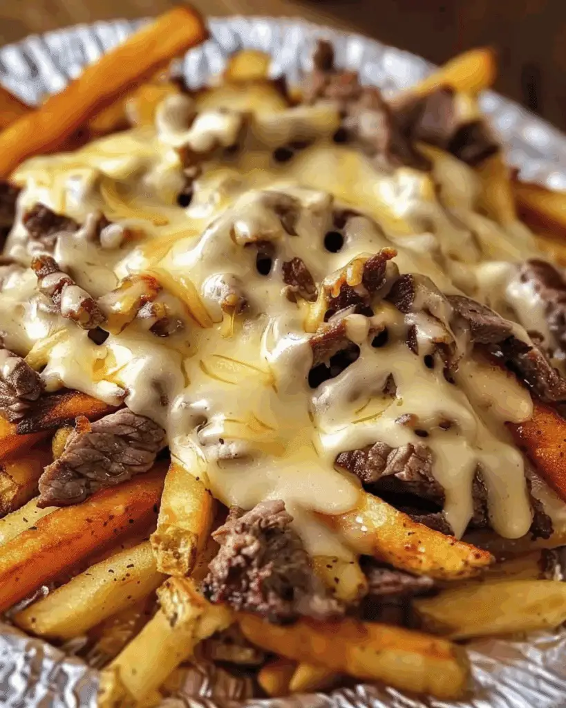 Philly Steak Cheese Fries