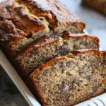 Soft and Moist Banana Bread Recipe Without a Mixer