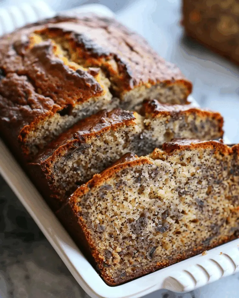 Soft and Moist Banana Bread Recipe Without a Mixer