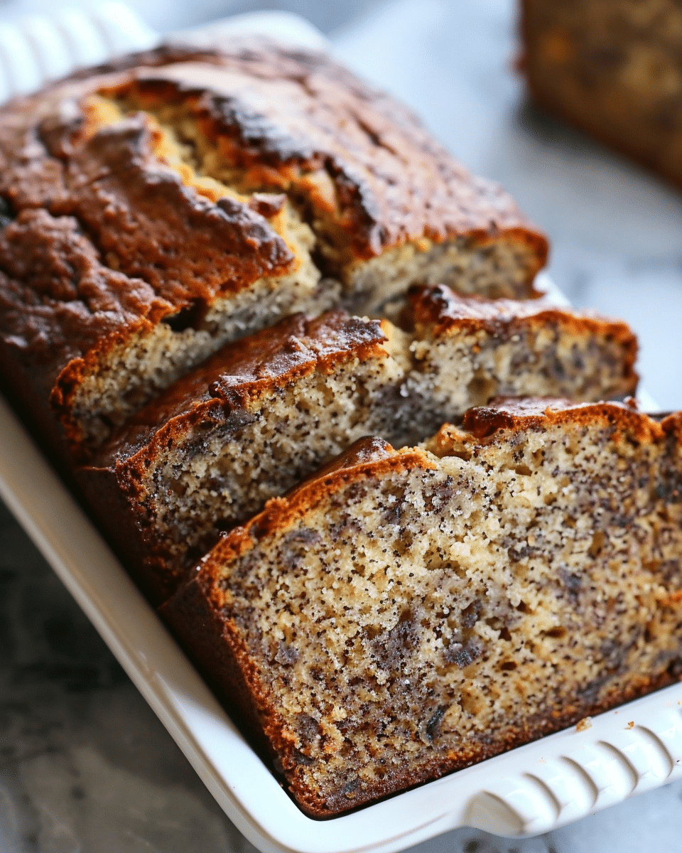 Soft and Moist Banana Bread Recipe Without a Mixer