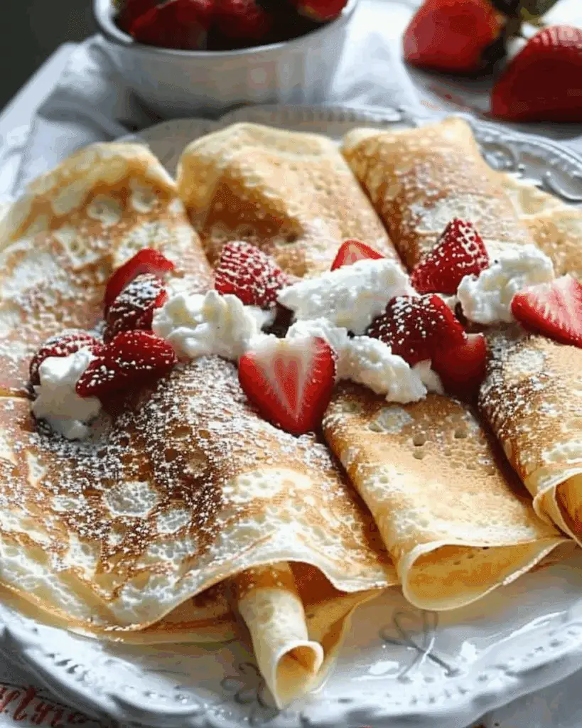 Easy Crepes Recipe
