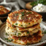 Mashed Potato Pancakes with Meat Filling