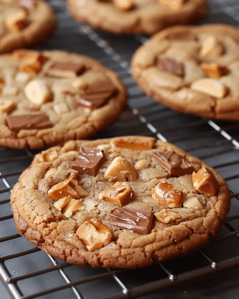 Snickers Peanut Butter Cookies