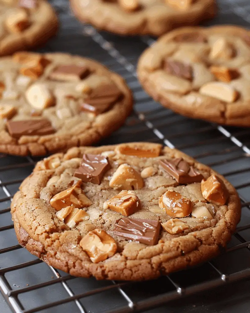 Snickers Peanut Butter Cookies