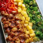 Hawaiian Chicken Sheet Pan