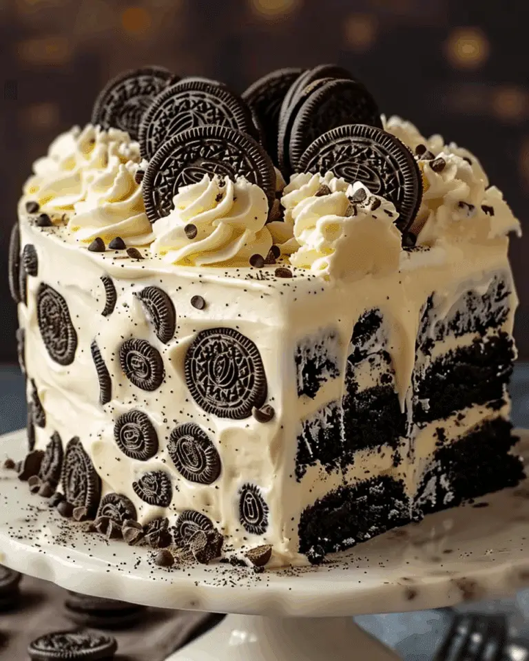 Cookies and Cream Oreo Cake