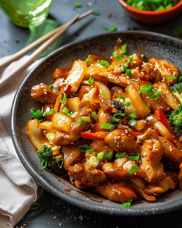 Quick Chicken Thigh Stir Fry