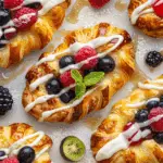 Irresistible Fruit and Cream Cheese Danish Pastry Recipe