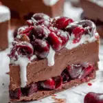 Chocolate Cherry Cordial Fudge