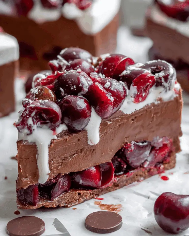 Chocolate Cherry Cordial Fudge