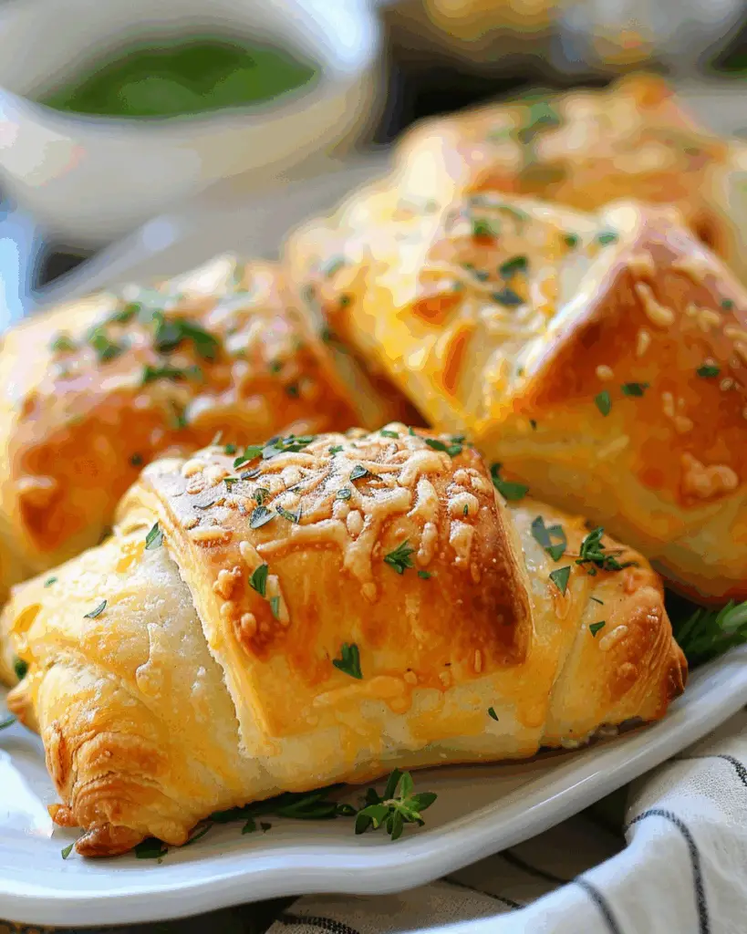 Easy Cheesy Chicken Crescent Rolls