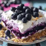 Blueberry Delight (No‑Bake Dessert)