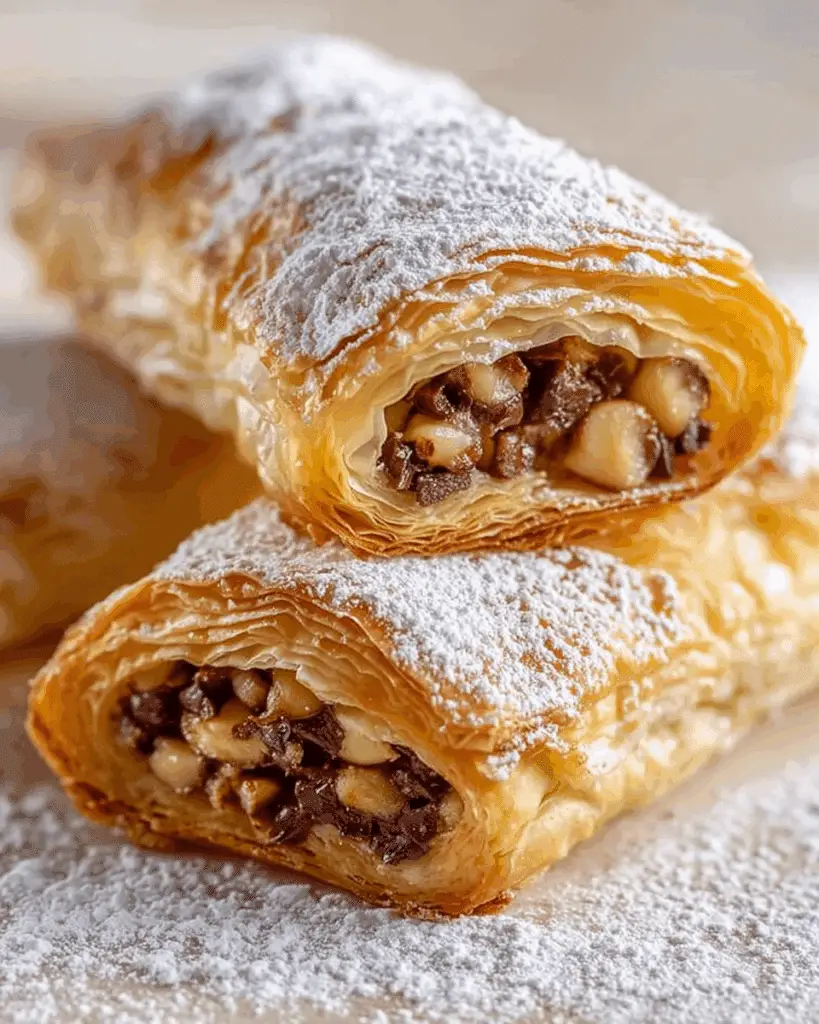 Italian Nut Roll Cookies