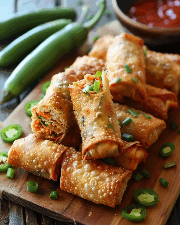 Mini Jalapeño Popper Egg Rolls