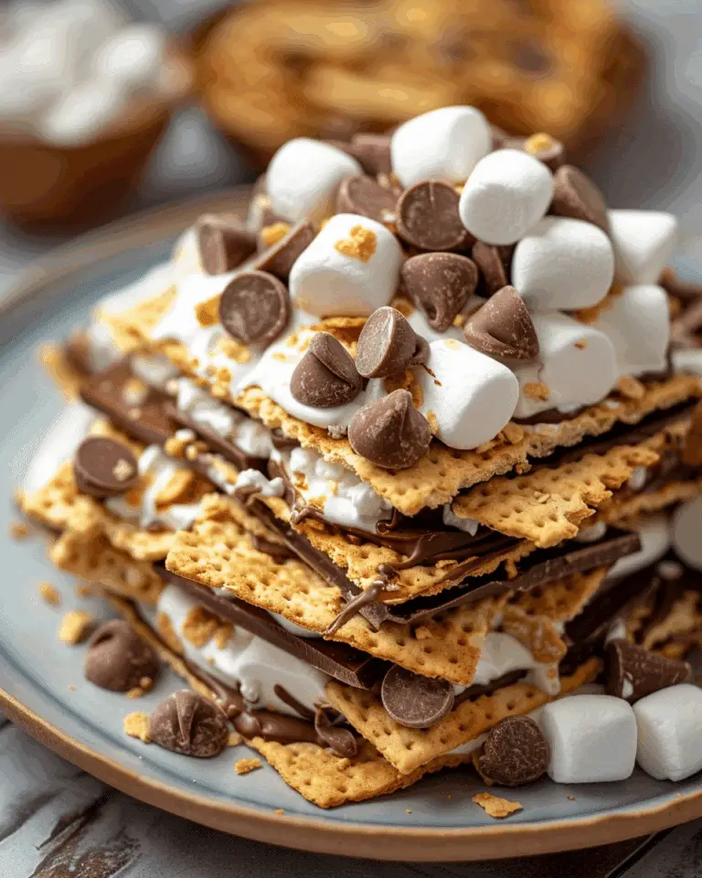 Campfire S’more Nachos
