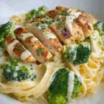 Ultimate Creamy Chicken Alfredo with Broccoli