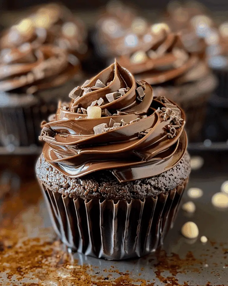 Chocolate Fudge Cupcakes