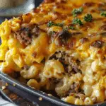 Mac and Cheese Meatloaf Casserole
