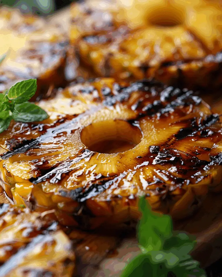 Delicious Grilled Pineapple Recipe for Summer