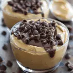 Vegan Peanut Butter Mousse (with a Chocolate Ganache!)