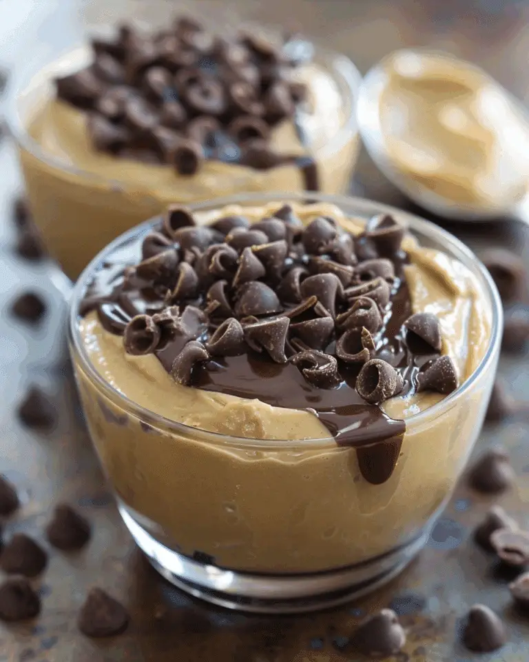 Vegan Peanut Butter Mousse (with a Chocolate Ganache!)