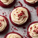 Red Velvet Cupcake Cookies
